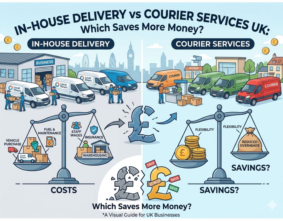 In-House Delivery vs Courier Services UK: Which Saves More Money?
